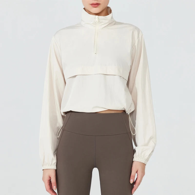 AeroShield Crop Jacket