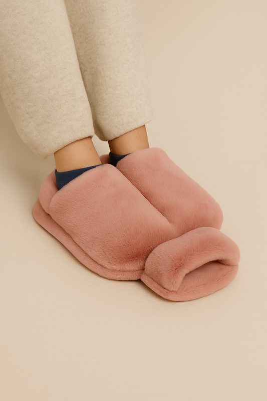 Senior Foot Warmer – Pink | Extra Soft Hot Water Bottle with Luxury Plush Cover