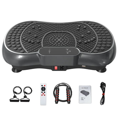 Vibration Plate 99 Intensity Levels Fitness Equipment for Home Full Body Workout Muscle Building Massager Sports Device