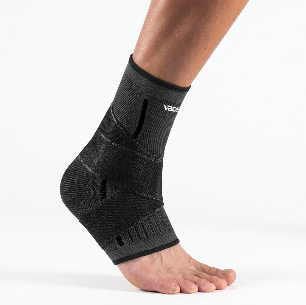 StrideGuard Adjustable Ankle Support Sleeve