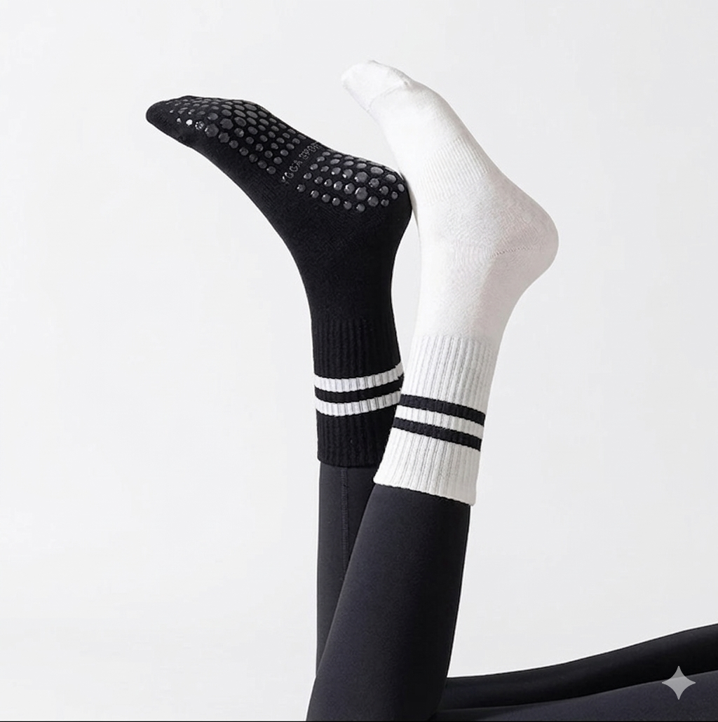 ProGrip Pilates & Yoga Socks – Non‑Slip Grip Socks