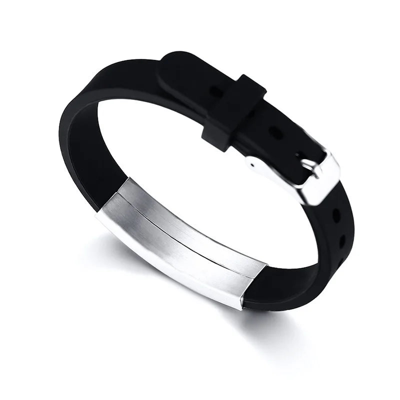 MediAlert Silicone ID Bracelet