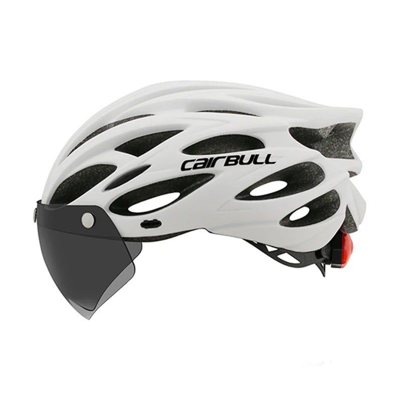 Cycling Helmet Light Road Mtb Mountain Bike Bicycle Led Helmet L for Men Women Visored Bicycle Helmet Casco Accesorios