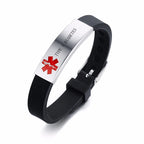 MediAlert Silicone ID Bracelet