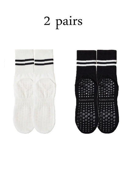 ProGrip Pilates & Yoga Socks – Non‑Slip Grip Socks