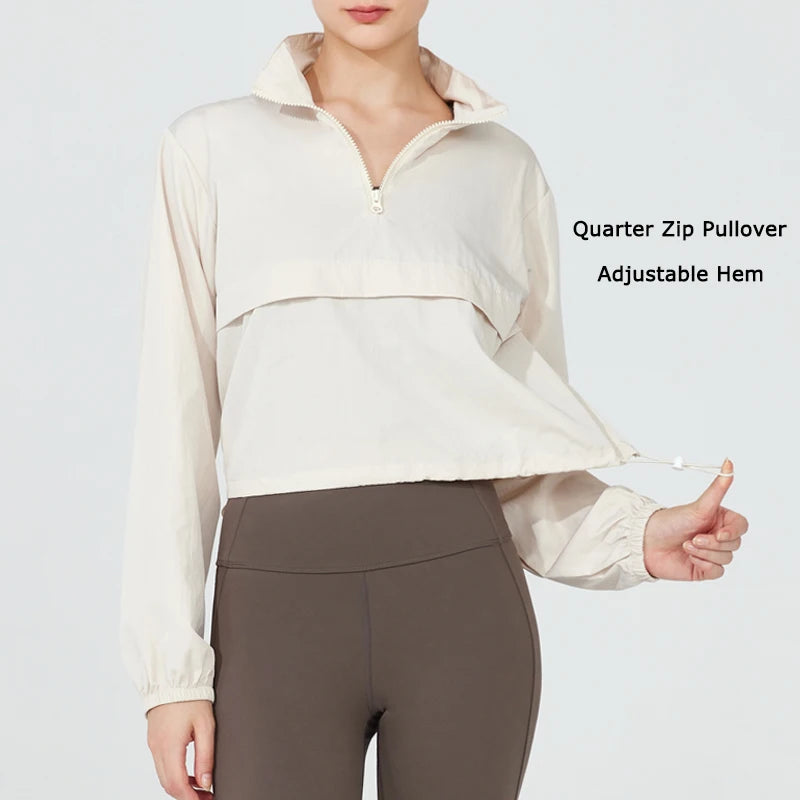 AeroShield Crop Jacket