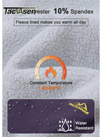 ALTHERA Unisex Softshell Fleece Lining Pants