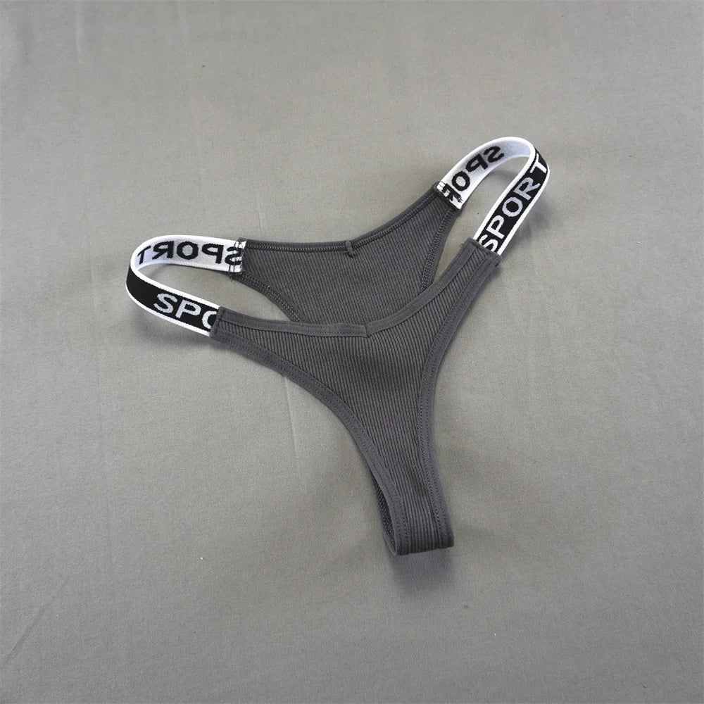 PureComfort Sport Cotton Thong – 6-Pack