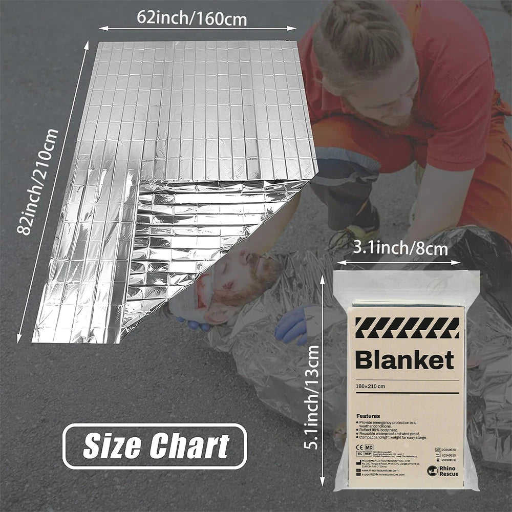 RhinoRescue Thermal Survival Blanket