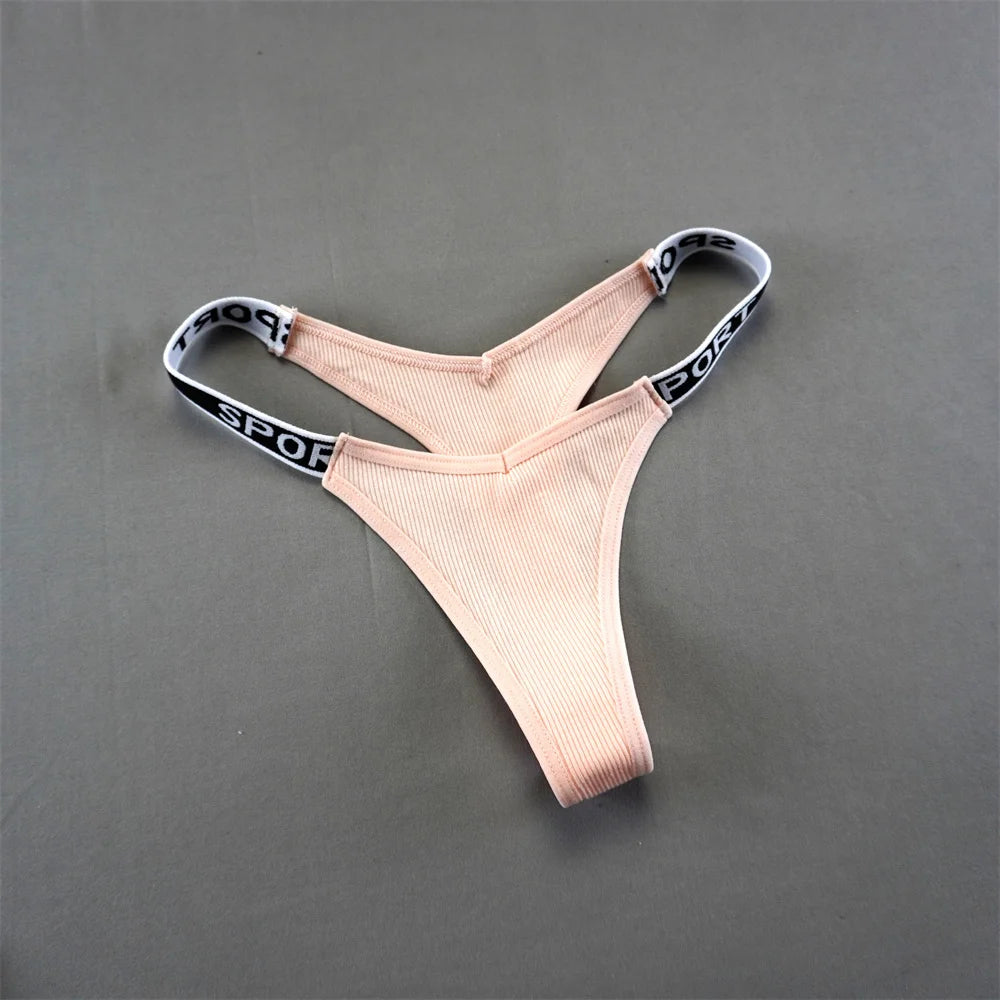 PureComfort Sport Cotton Thong – 6-Pack