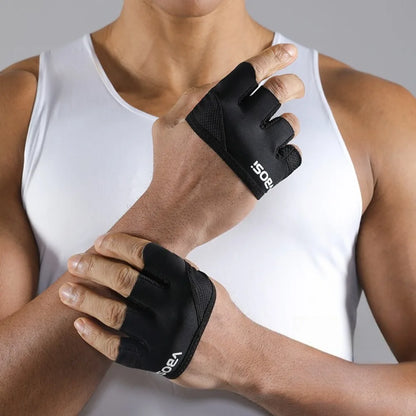 Unisex GripForce Fitness Gloves – Anti‑Slip Training Gloves (1 Pair)