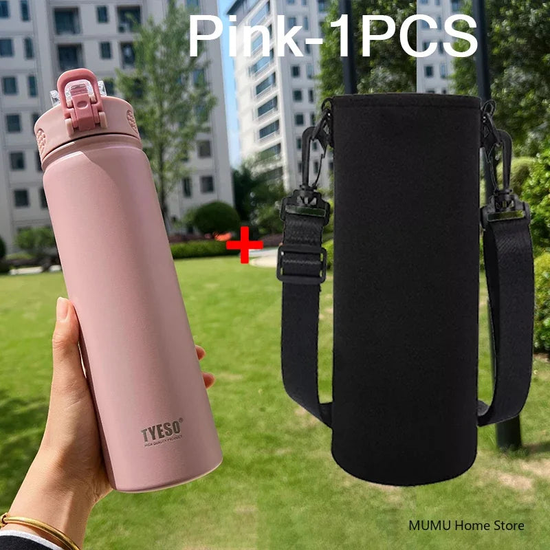Insulated Bottle with Straw