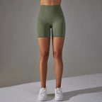 Seamless Push-Up Yoga Shorts