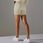 Seamless Push-Up Yoga Shorts