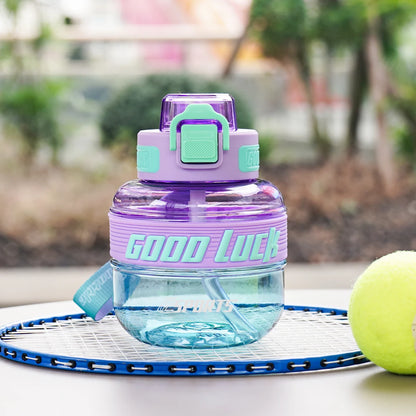 BubbleSip Round Water Bottle (600ml)