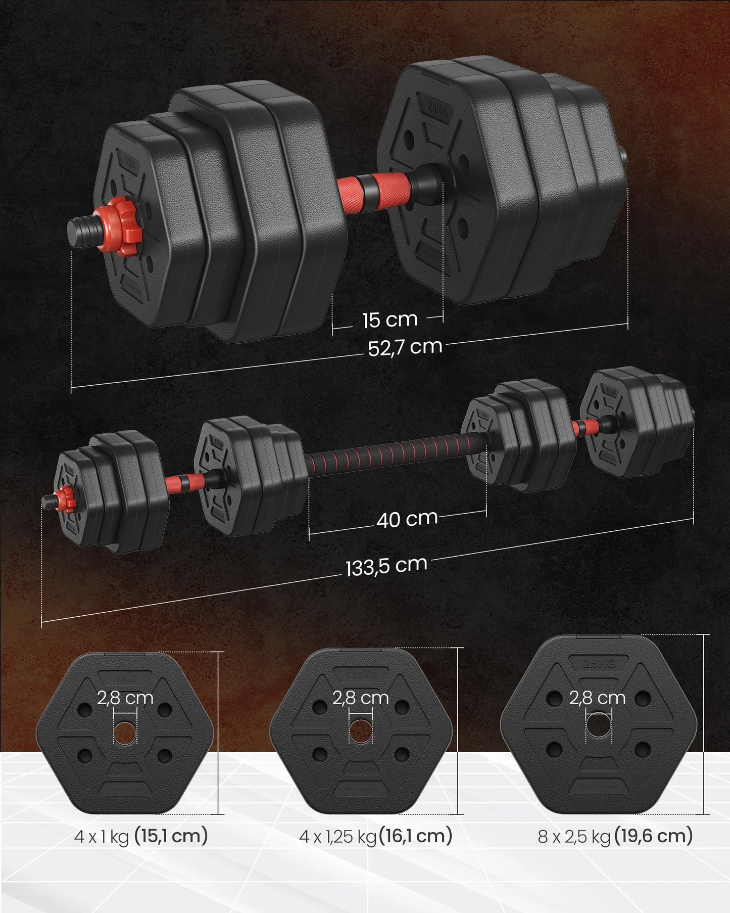 PowerHex Dumbbell Set