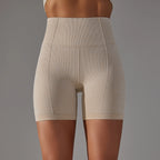 Seamless Push-Up Yoga Shorts