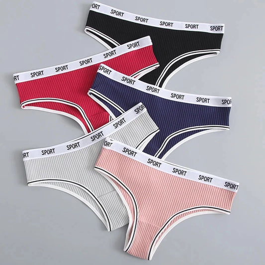 StripeEase Cotton G-String