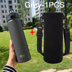 Insulated Bottle with Straw
