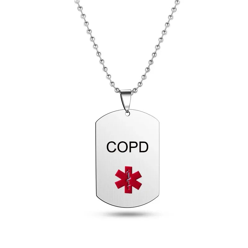 SafeYag Medical ID Necklace