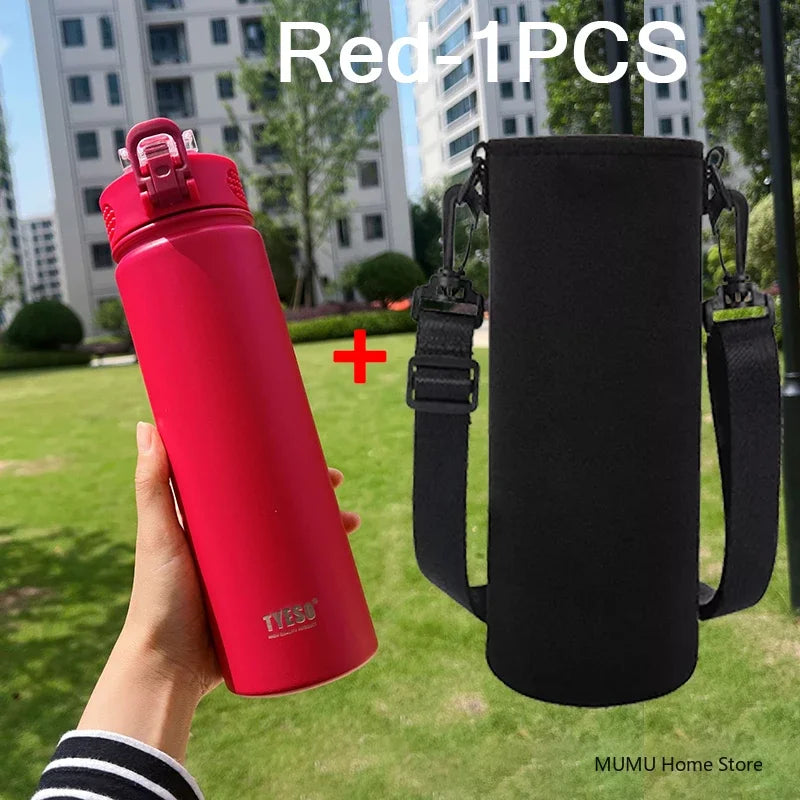Insulated Bottle with Straw