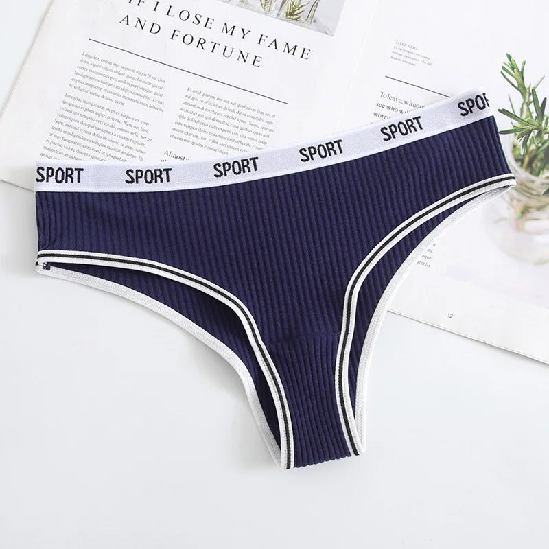 StripeEase Cotton G-String