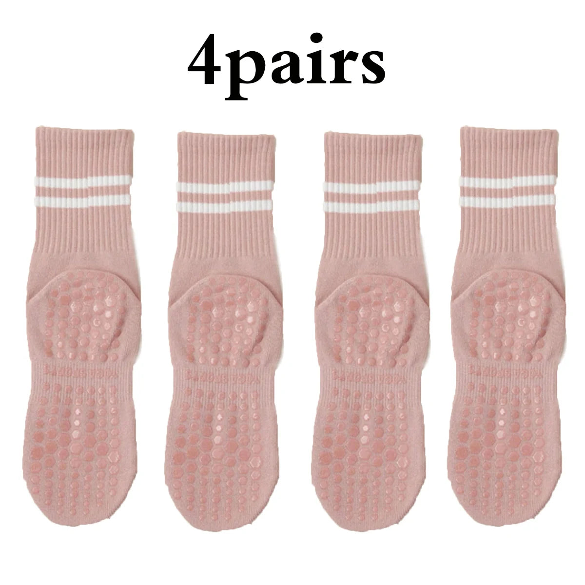 ProGrip Pilates & Yoga Socks – Non‑Slip Grip Socks