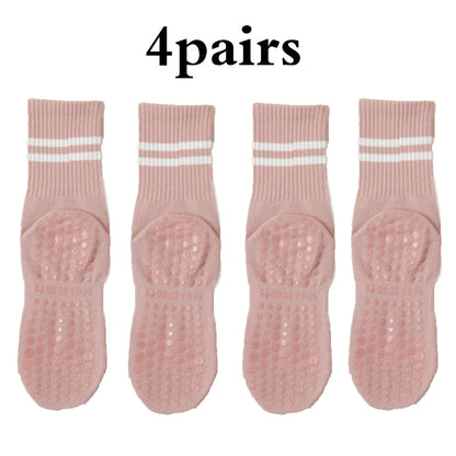 ProGrip Pilates & Yoga Socks – Non‑Slip Grip Socks
