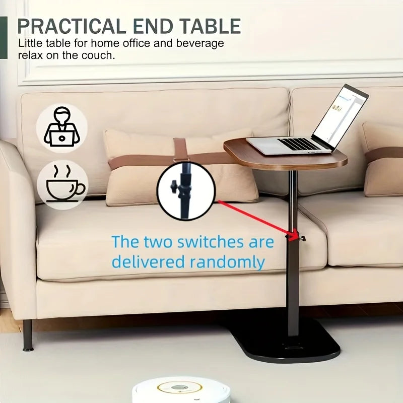 FlexSide Table – Adjustable Sofa & Laptop Table