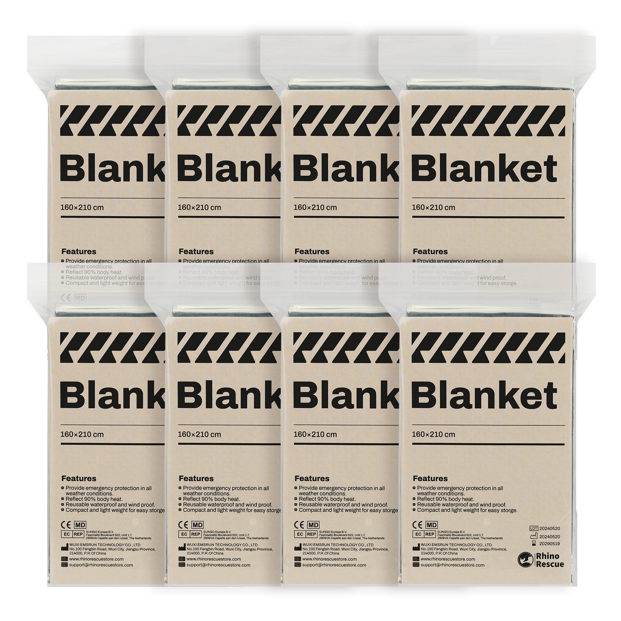 RhinoRescue Thermal Survival Blanket