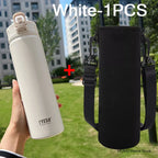Insulated Bottle with Straw