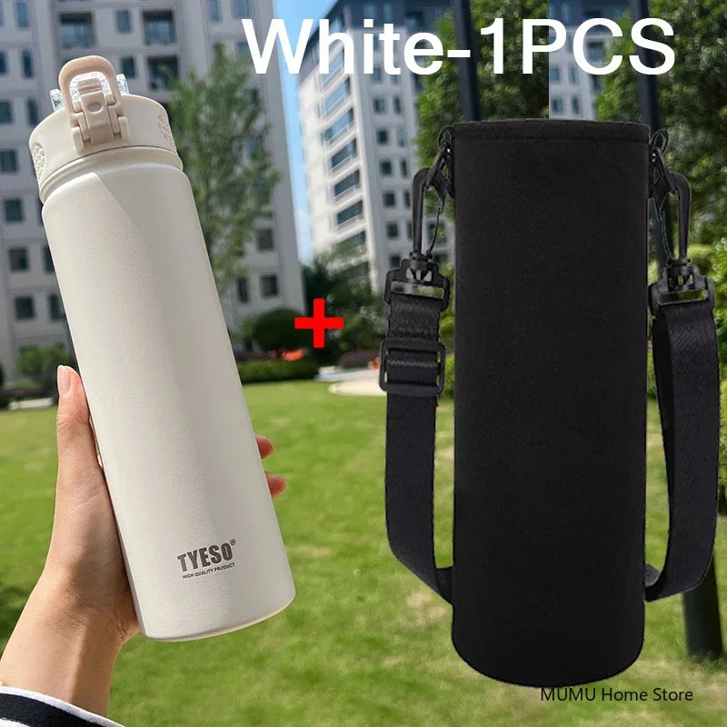 Insulated Bottle with Straw