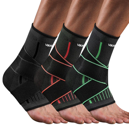 StrideGuard Adjustable Ankle Support Sleeve
