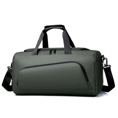 Sports Gym Bag, Large Capacity Handbag,Portable Travel Duffel Bag, Multi-compartment with Shoes Storage,Perfect for Vacation,Gym