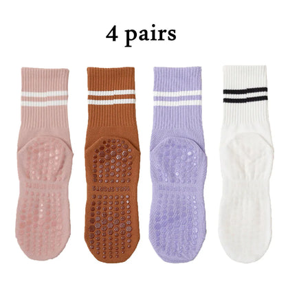 ProGrip Pilates & Yoga Socks – Non‑Slip Grip Socks