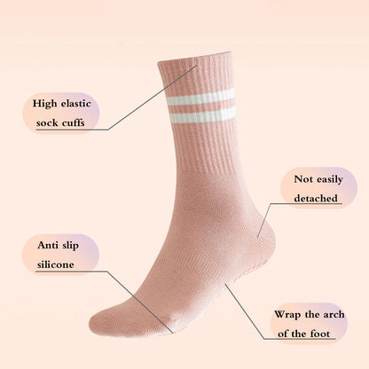 ProGrip Pilates & Yoga Socks – Non‑Slip Grip Socks