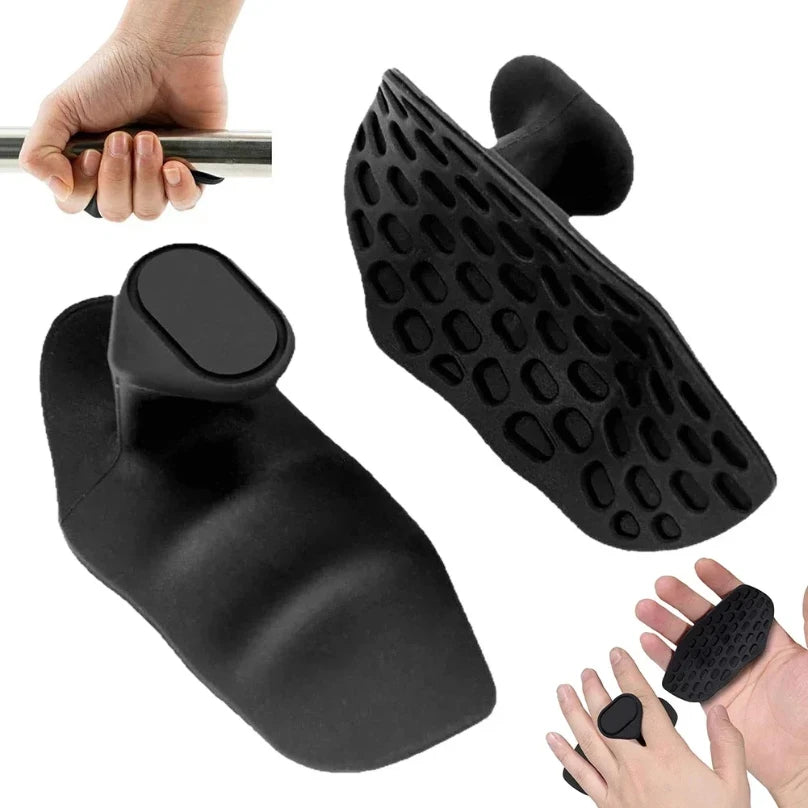 Unisex GripFlex Fingerless Gym Gloves Training Grip