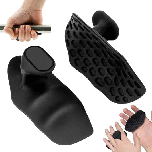 Unisex GripFlex Fingerless Gym Gloves Training Grip