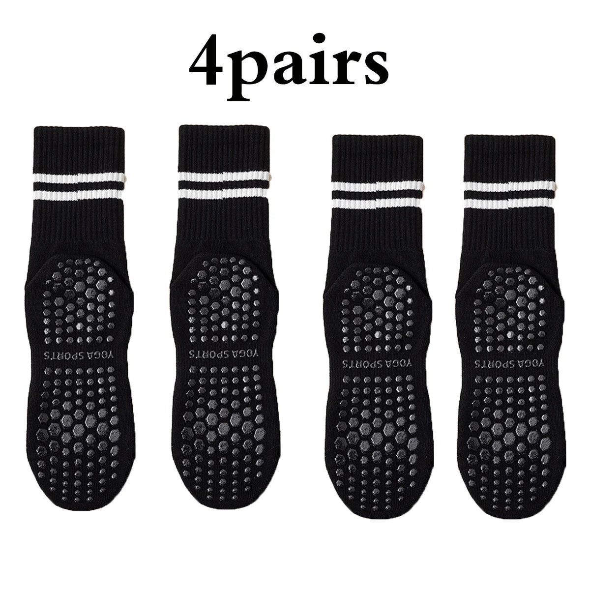 ProGrip Pilates & Yoga Socks – Non‑Slip Grip Socks