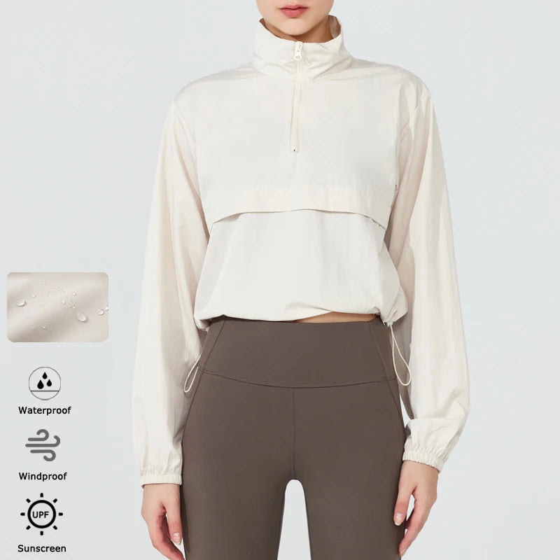 AeroShield Crop Jacket