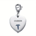 SafeTag Medical Keychain
