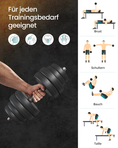 FlexiLift 2‑in‑1 Dumbbell Set