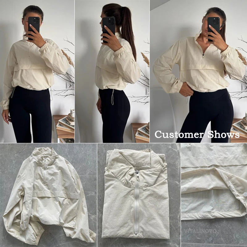 AeroShield Crop Jacket