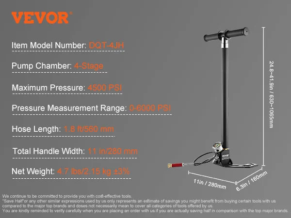 AirForce 4500 PSI PCP Pump