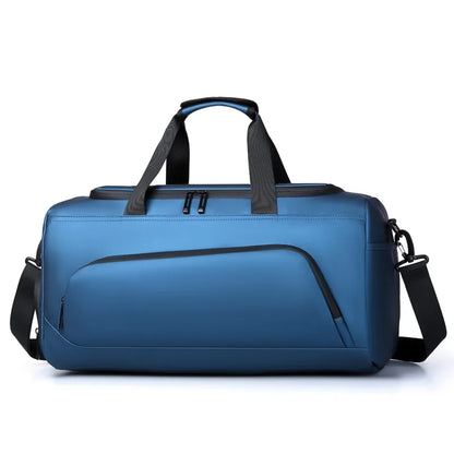 Sports Gym Bag, Large Capacity Handbag,Portable Travel Duffel Bag, Multi-compartment with Shoes Storage,Perfect for Vacation,Gym
