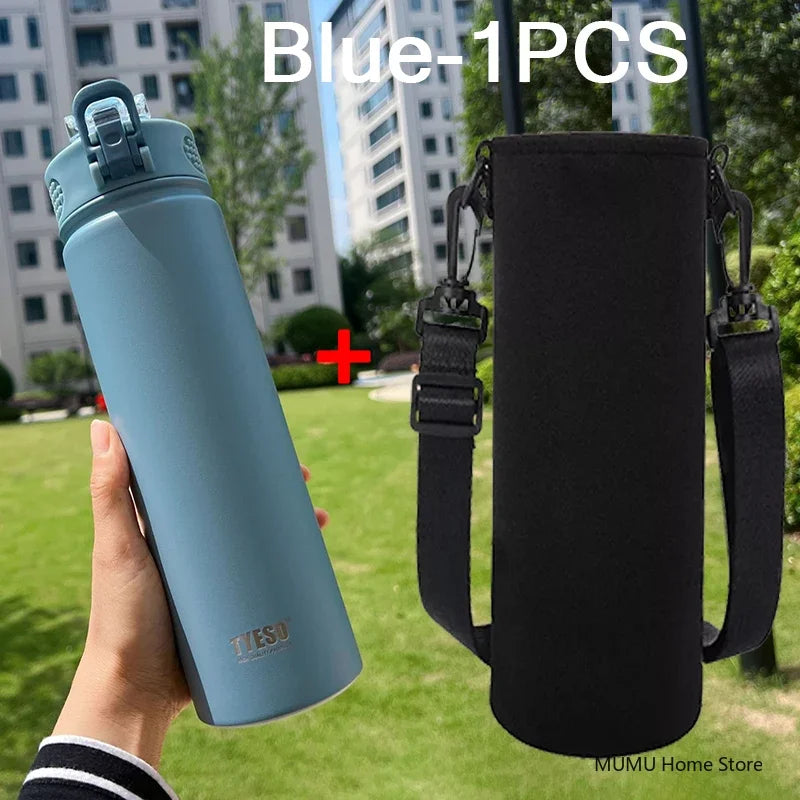 Insulated Bottle with Straw