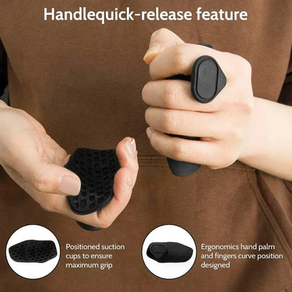 Unisex GripFlex Fingerless Gym Gloves Training Grip