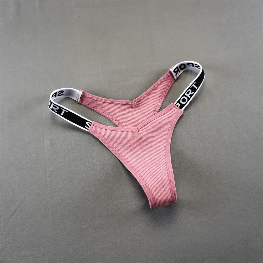 PureComfort Sport Cotton Thong – 6-Pack