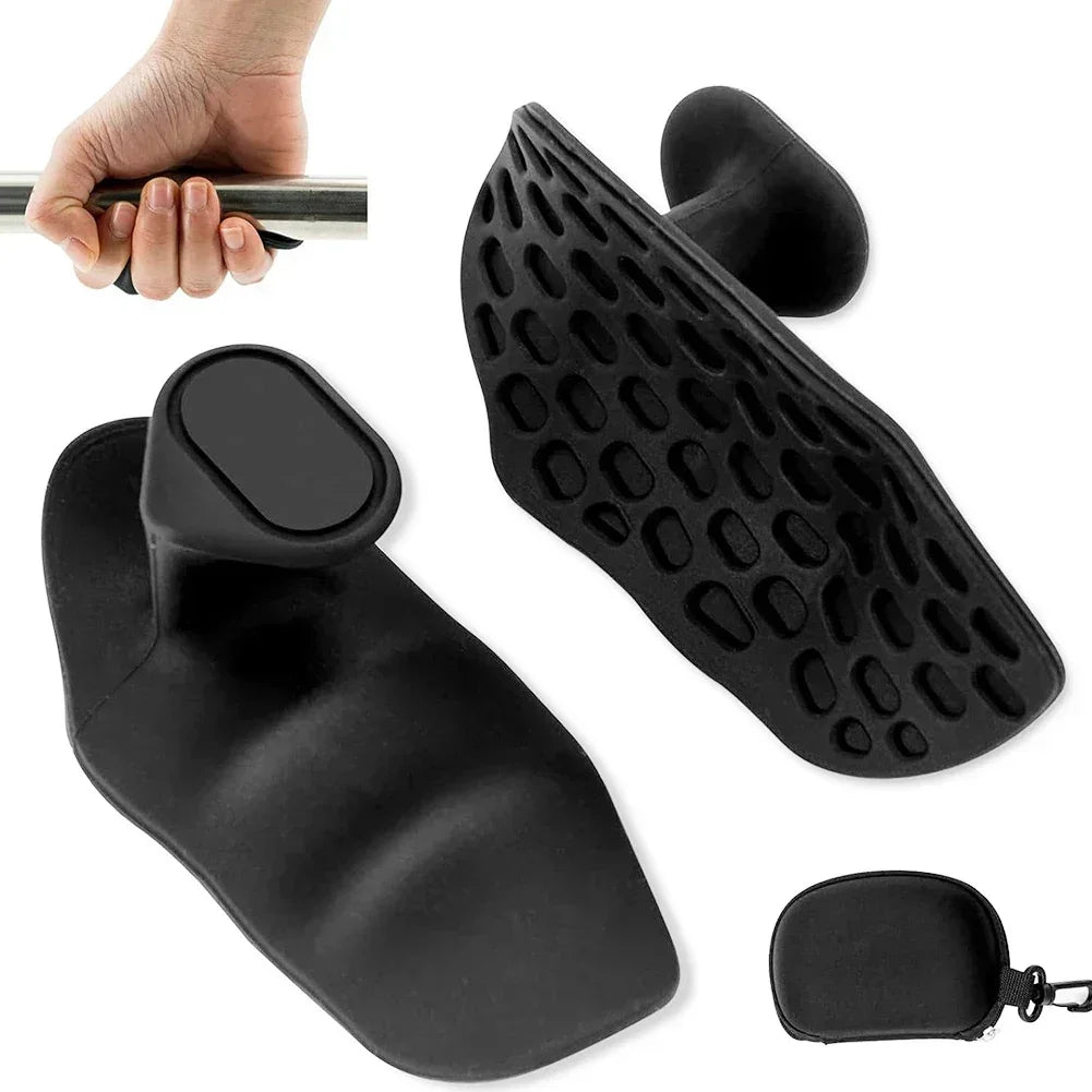 Unisex GripFlex Fingerless Gym Gloves Training Grip