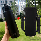 Insulated Bottle with Straw